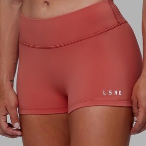 LSKD Red RXD Micro Shorts size S